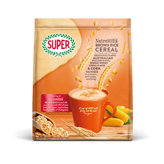 super cereal nutremill brown rice back