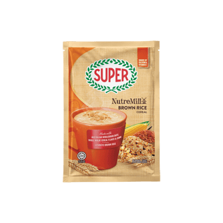 super cereal nutremill brown rice sachet