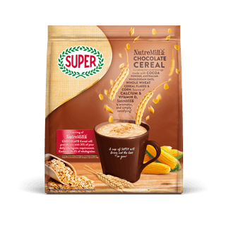 super cereal nutremill chocolate back