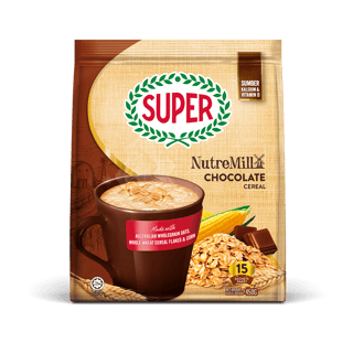 super cereal nutremill chocolate front