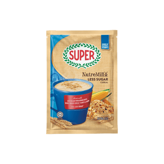 super cereal nutremill less sugar sachet
